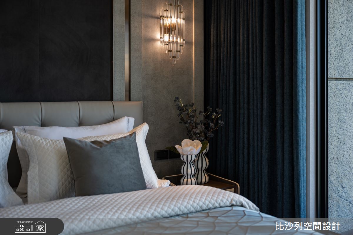 60坪新成屋(5年以下)＿現代風臥室案例圖片＿比沙列空間設計＿比沙列_30之23