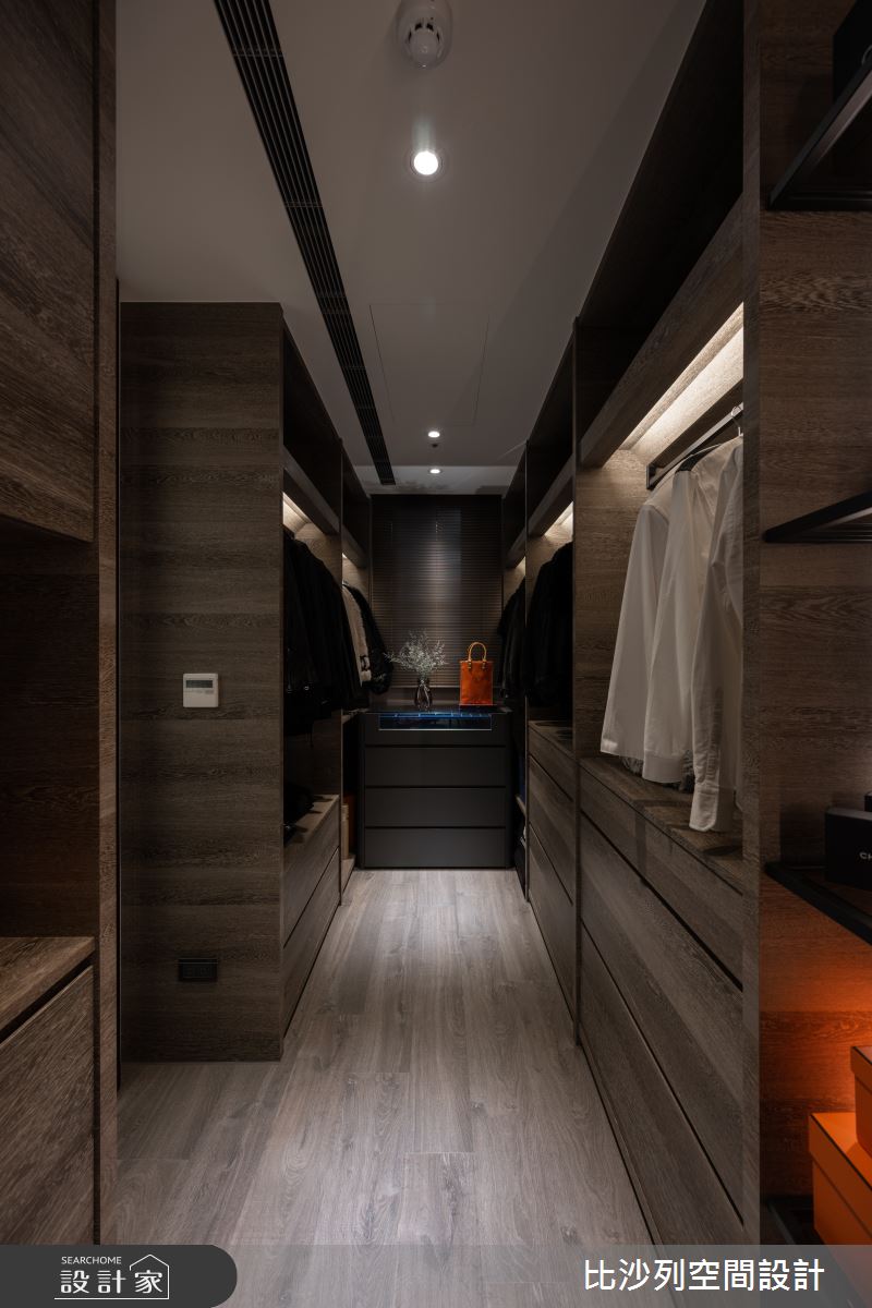60坪新成屋(5年以下)＿現代風更衣間案例圖片＿比沙列空間設計＿比沙列_30之4234