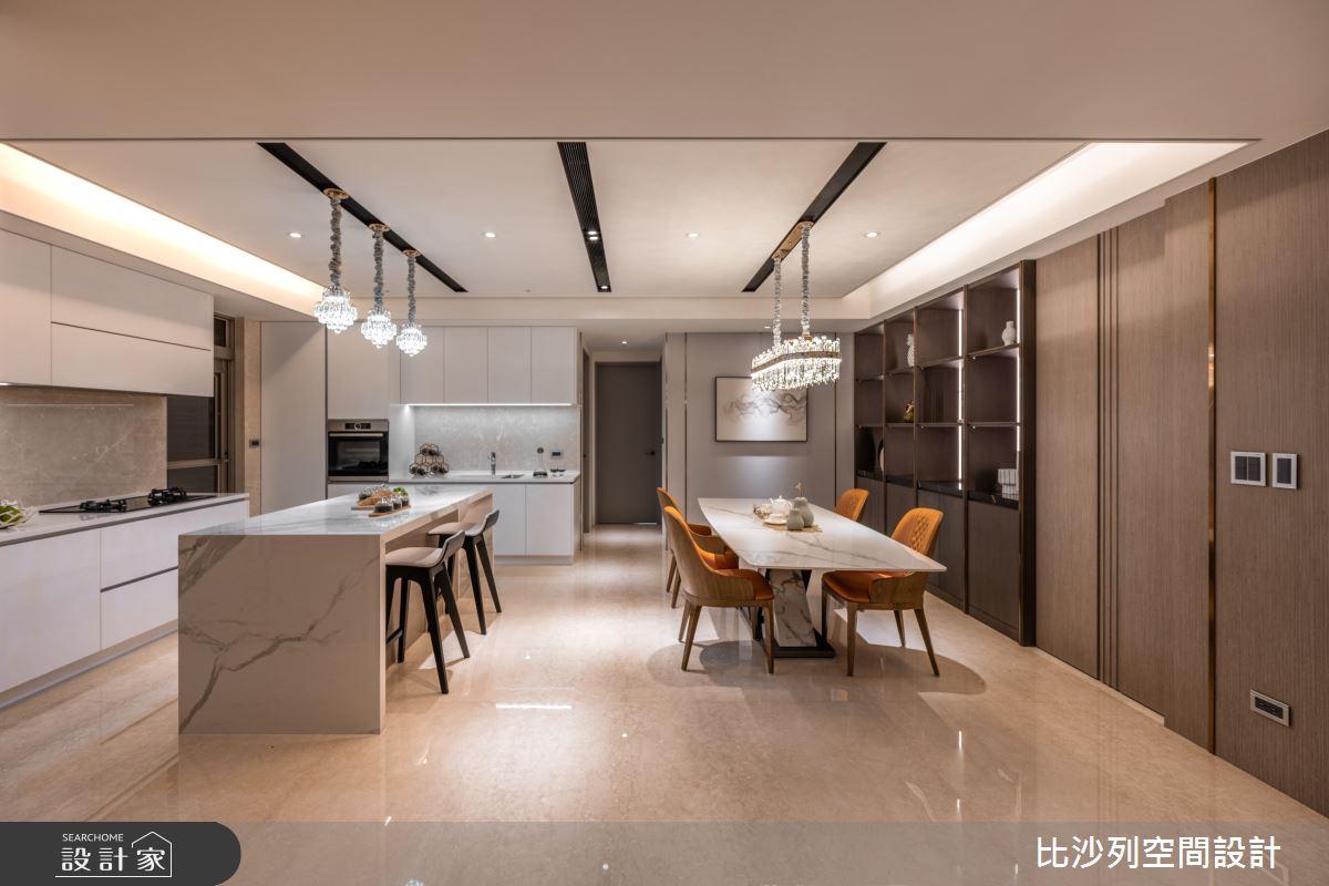 50坪毛胚屋＿現代風廚房案例圖片＿比沙列空間設計＿比沙列_31之19