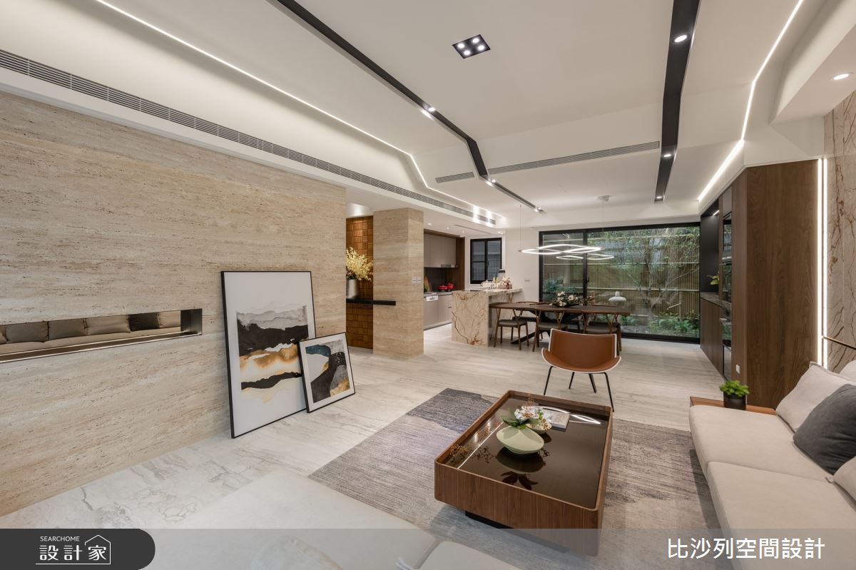 50坪毛胚屋＿人文禪風客廳案例圖片＿比沙列空間設計＿比沙列_32之5