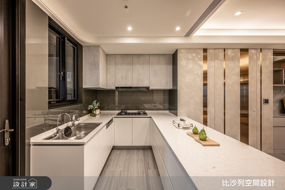 100坪毛胚屋＿現代風廚房案例圖片＿比沙列空間設計＿比沙列_37之13