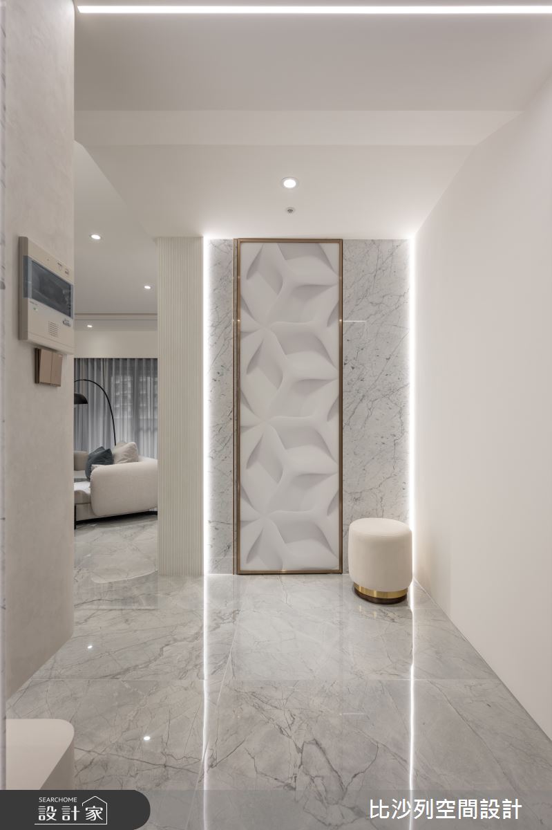 60坪毛胚屋＿現代風玄關案例圖片＿比沙列空間設計＿比沙列_38之1