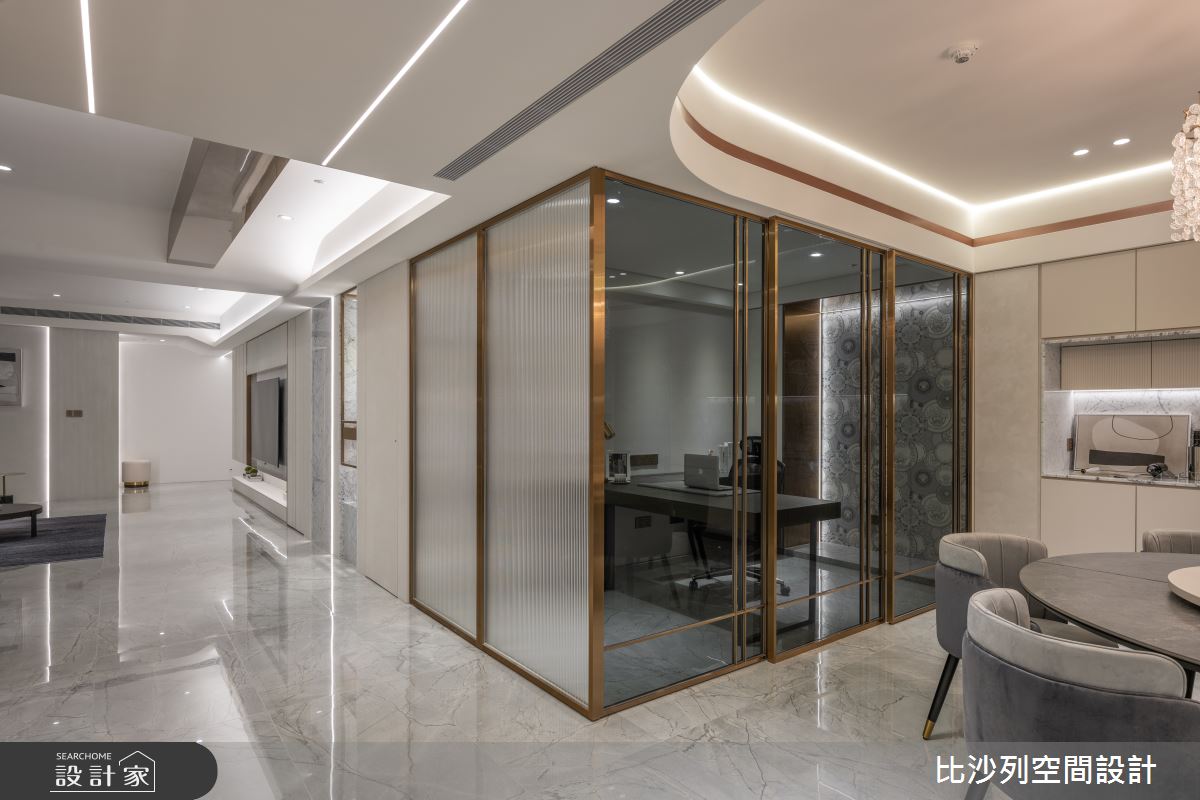 60坪毛胚屋＿現代風餐廳書房案例圖片＿比沙列空間設計＿比沙列_38之16