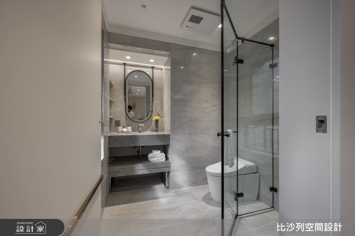 60坪毛胚屋＿現代風浴室案例圖片＿比沙列空間設計＿比沙列_38之39