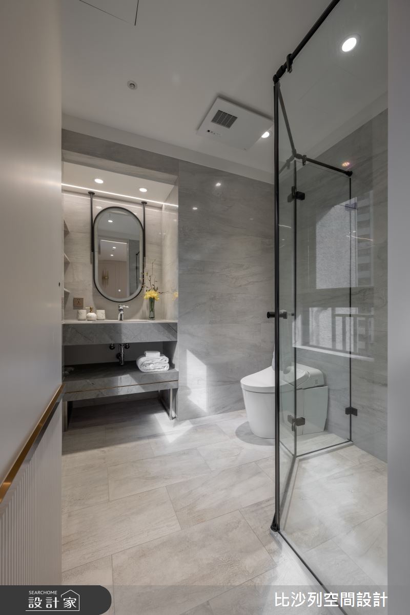 60坪毛胚屋＿現代風浴室案例圖片＿比沙列空間設計＿比沙列_38之40