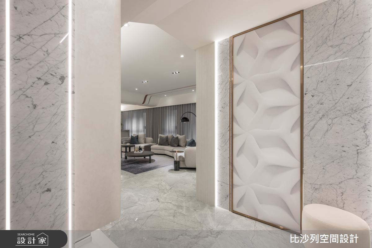 60坪毛胚屋＿現代風玄關案例圖片＿比沙列空間設計＿比沙列_38之2
