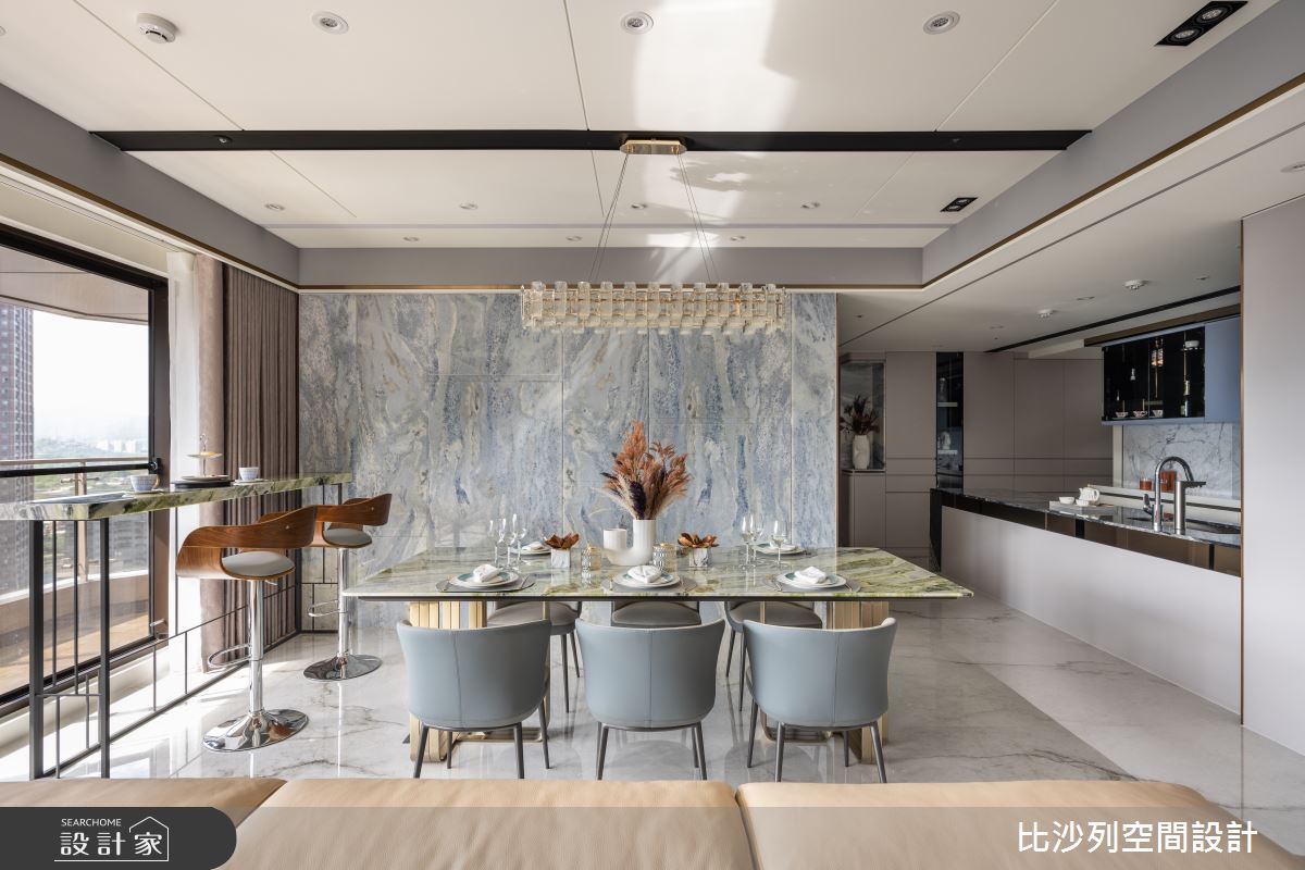 75坪新成屋(5年以下)＿現代風餐廳吧檯案例圖片＿比沙列空間設計＿比沙列_39之13