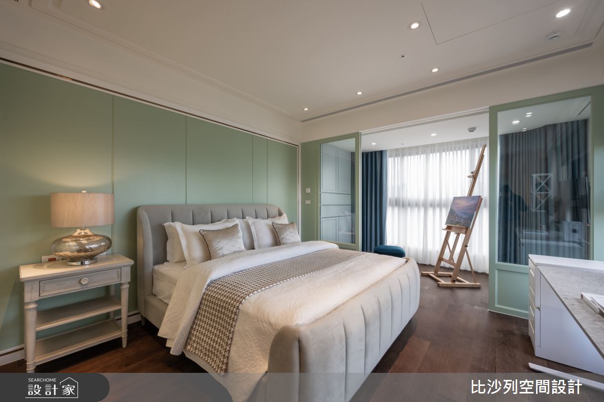75坪新成屋(5年以下)＿現代風臥室案例圖片＿比沙列空間設計＿比沙列_39之18