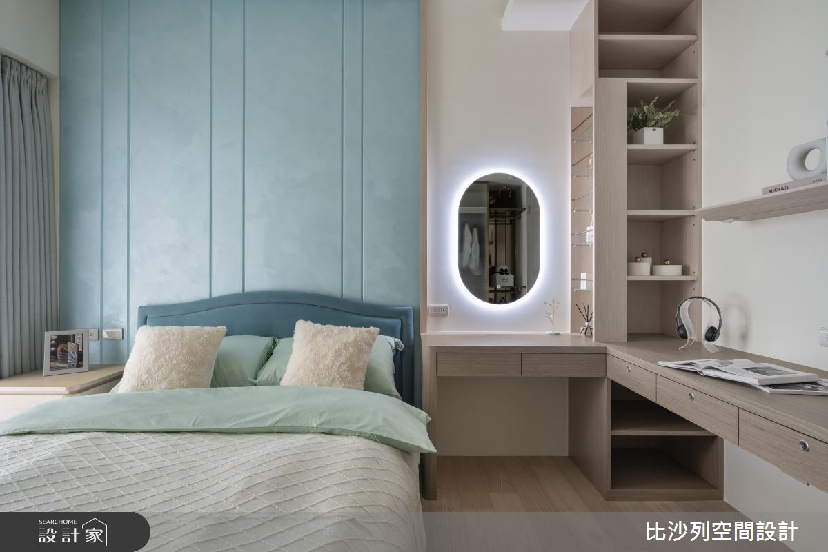 75坪新成屋(5年以下)＿現代風臥室案例圖片＿比沙列空間設計＿比沙列_39之24