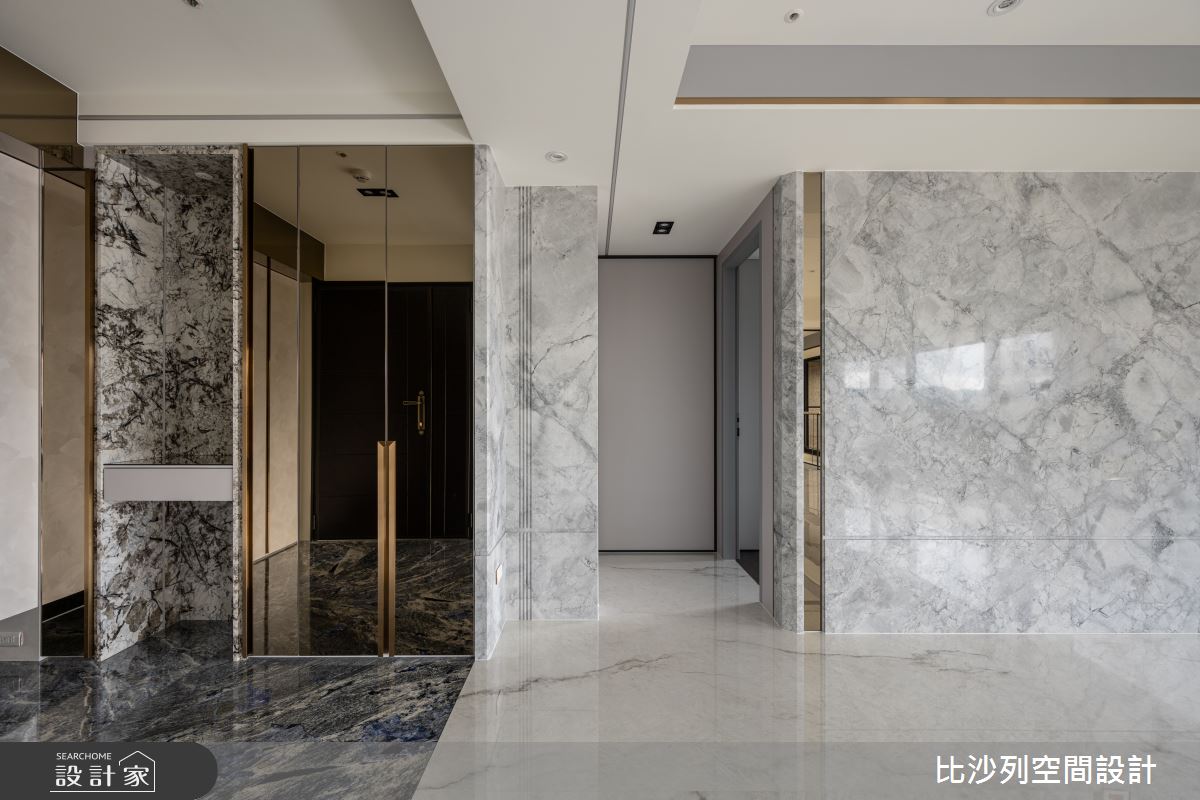 75坪新成屋(5年以下)＿現代風玄關案例圖片＿比沙列空間設計＿比沙列_39之2
