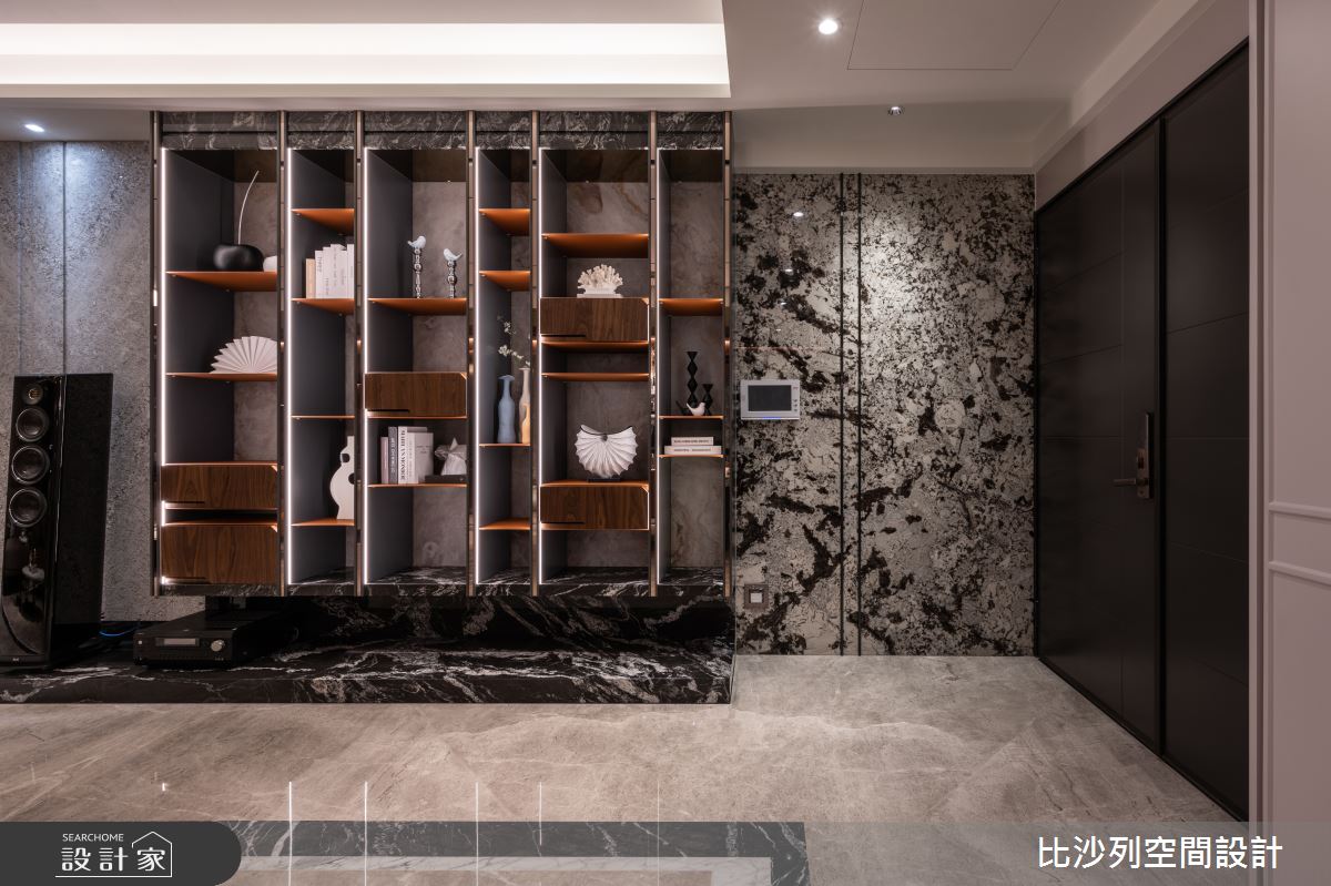 50坪毛胚屋＿現代風玄關客廳案例圖片＿比沙列空間設計＿比沙列_40之1