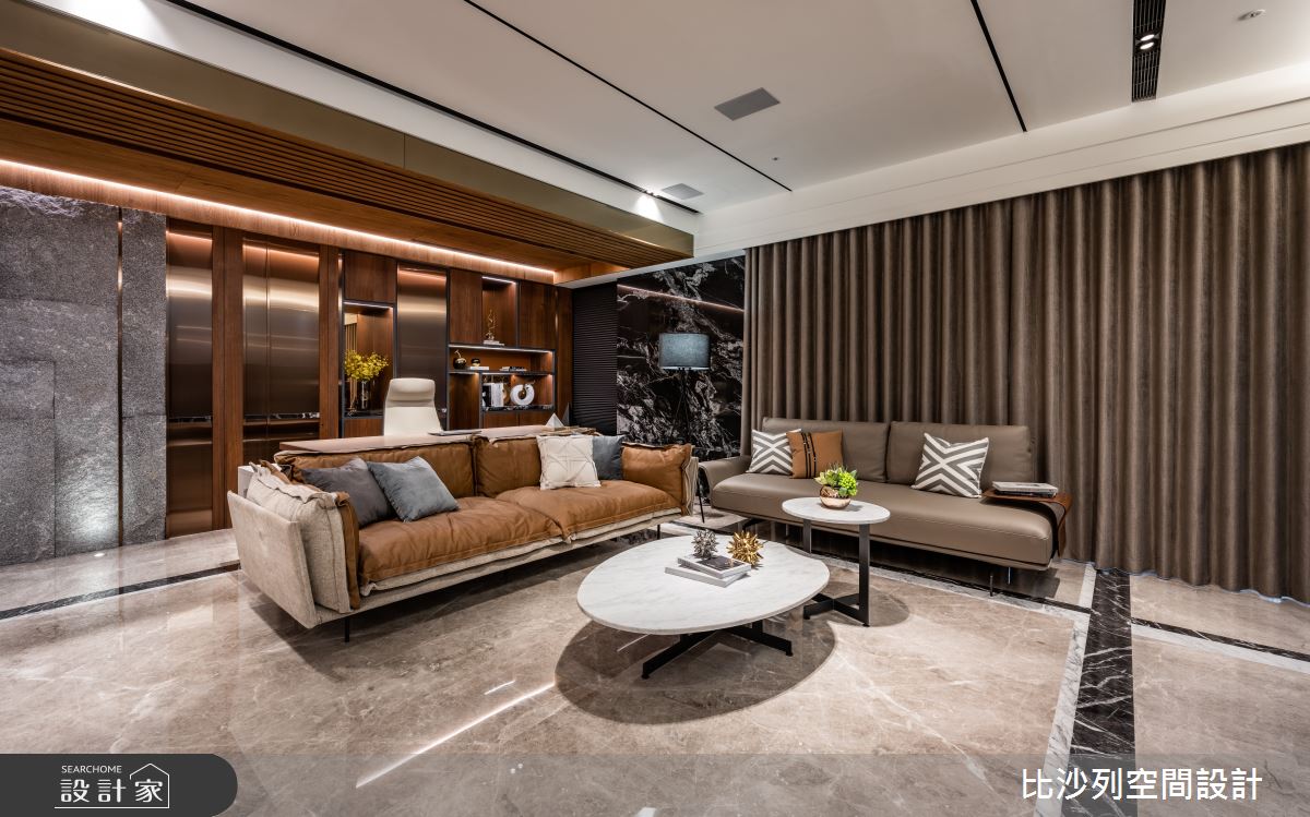 50坪毛胚屋＿現代風客廳書房案例圖片＿比沙列空間設計＿比沙列_40之8