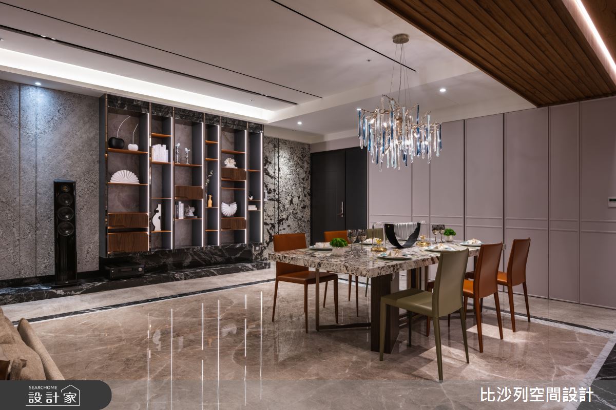 50坪毛胚屋＿現代風玄關餐廳案例圖片＿比沙列空間設計＿比沙列_40之3