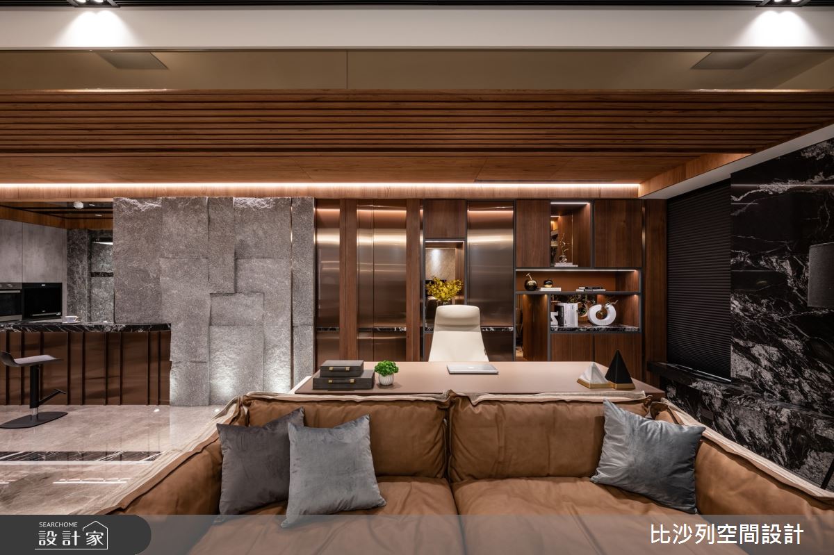 50坪毛胚屋＿現代風客廳書房案例圖片＿比沙列空間設計＿比沙列_40之11