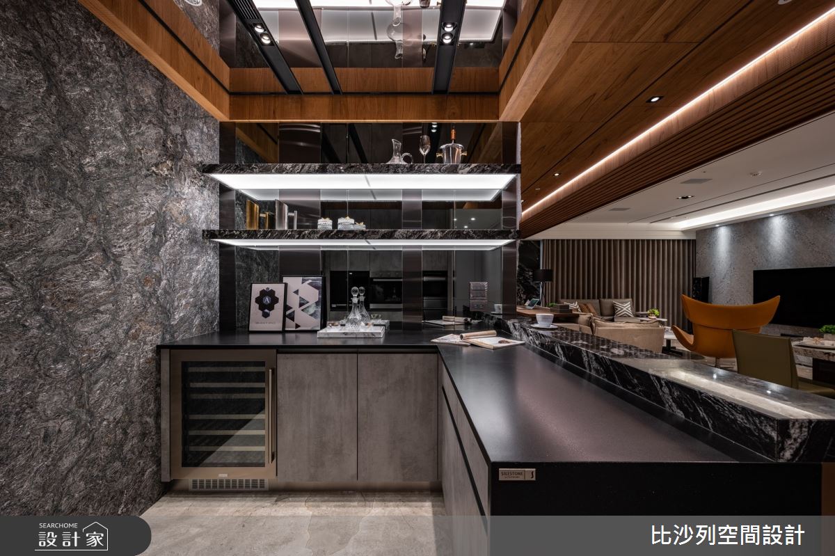 50坪毛胚屋＿現代風吧檯中島案例圖片＿比沙列空間設計＿比沙列_40之17