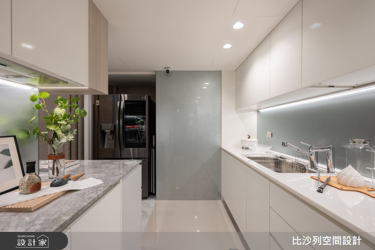60坪新成屋(5年以下)＿現代風廚房案例圖片＿比沙列空間設計＿比沙列_41之22