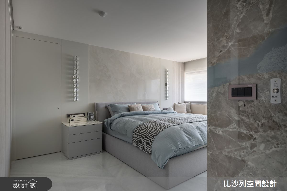 60坪新成屋(5年以下)＿現代風臥室案例圖片＿比沙列空間設計＿比沙列_41之40