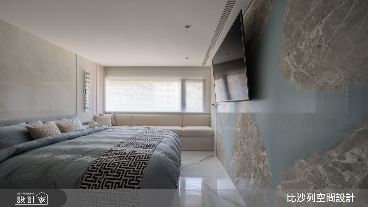 60坪新成屋(5年以下)＿現代風臥室臥榻案例圖片＿比沙列空間設計＿比沙列_41之12