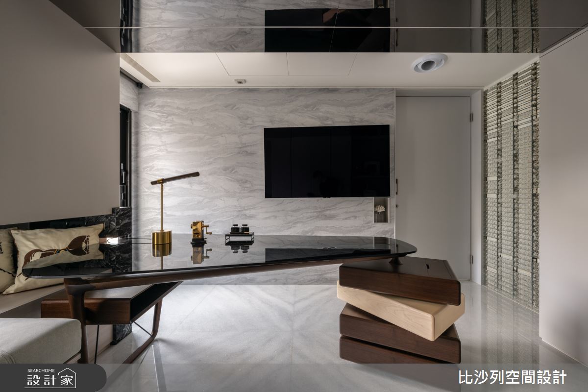 60坪新成屋(5年以下)＿現代風書房臥榻案例圖片＿比沙列空間設計＿比沙列_41之53
