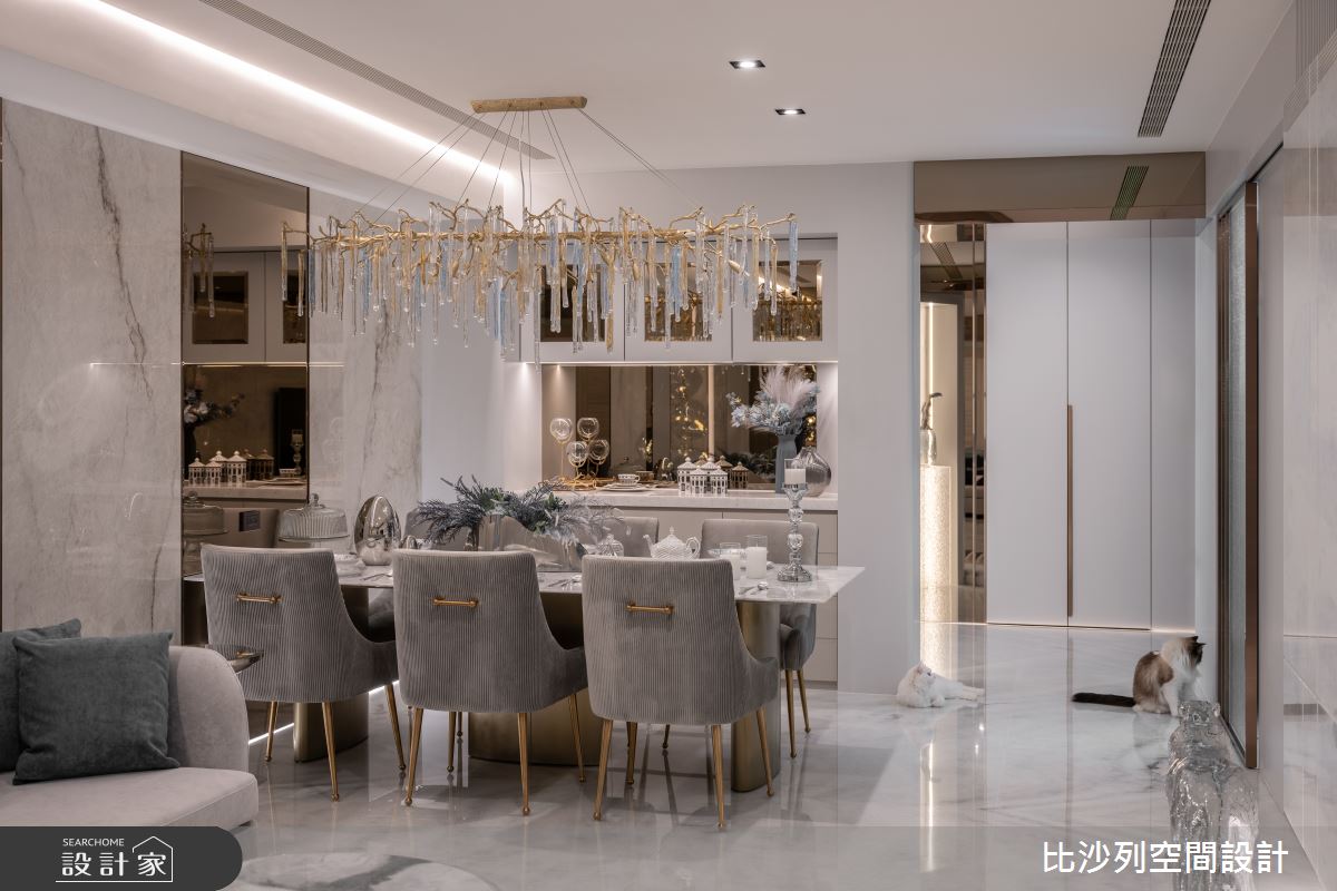 60坪新成屋(5年以下)＿現代風餐廳案例圖片＿比沙列空間設計＿比沙列_41之15