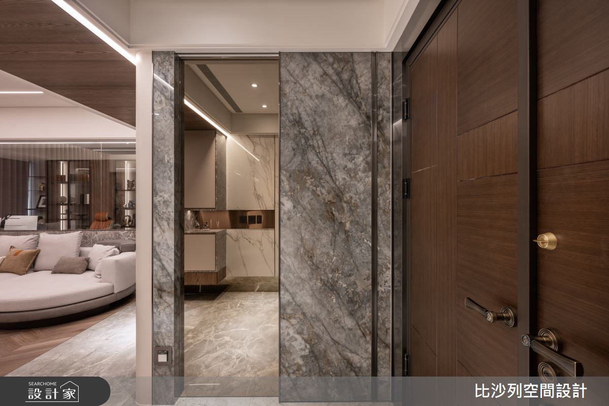 106坪毛胚屋＿混搭風玄關案例圖片＿比沙列空間設計＿比沙列_42之1