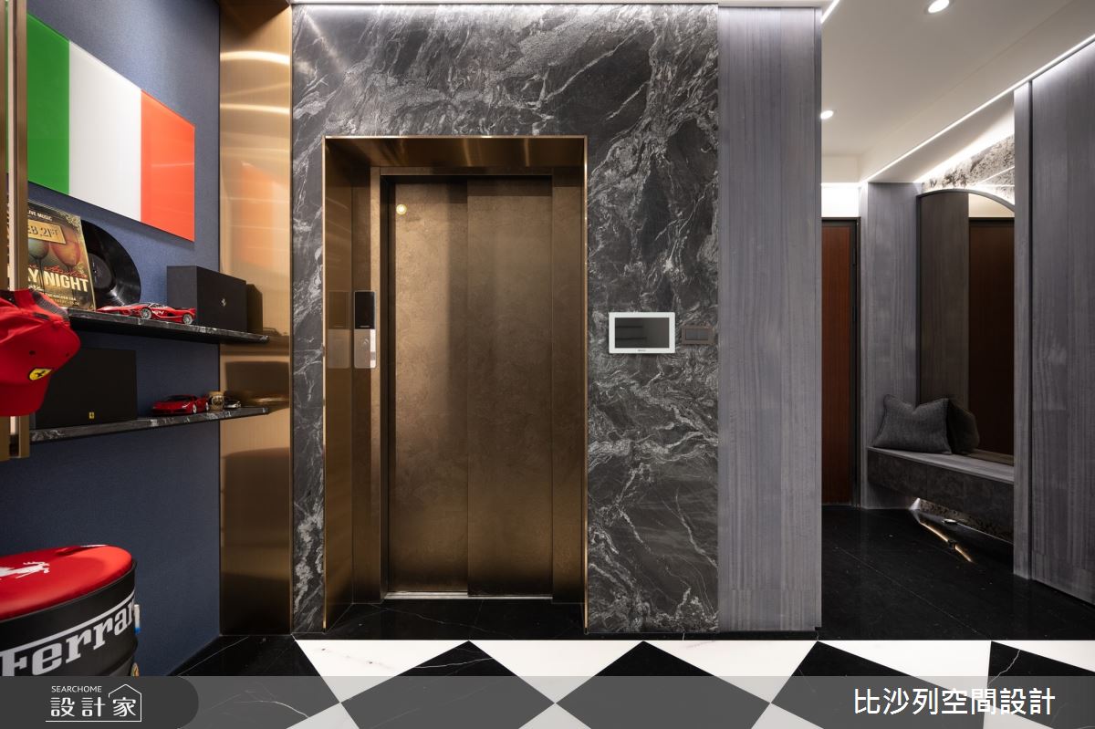 101坪毛胚屋＿奢華風玄關案例圖片＿比沙列空間設計＿比沙列_43之1