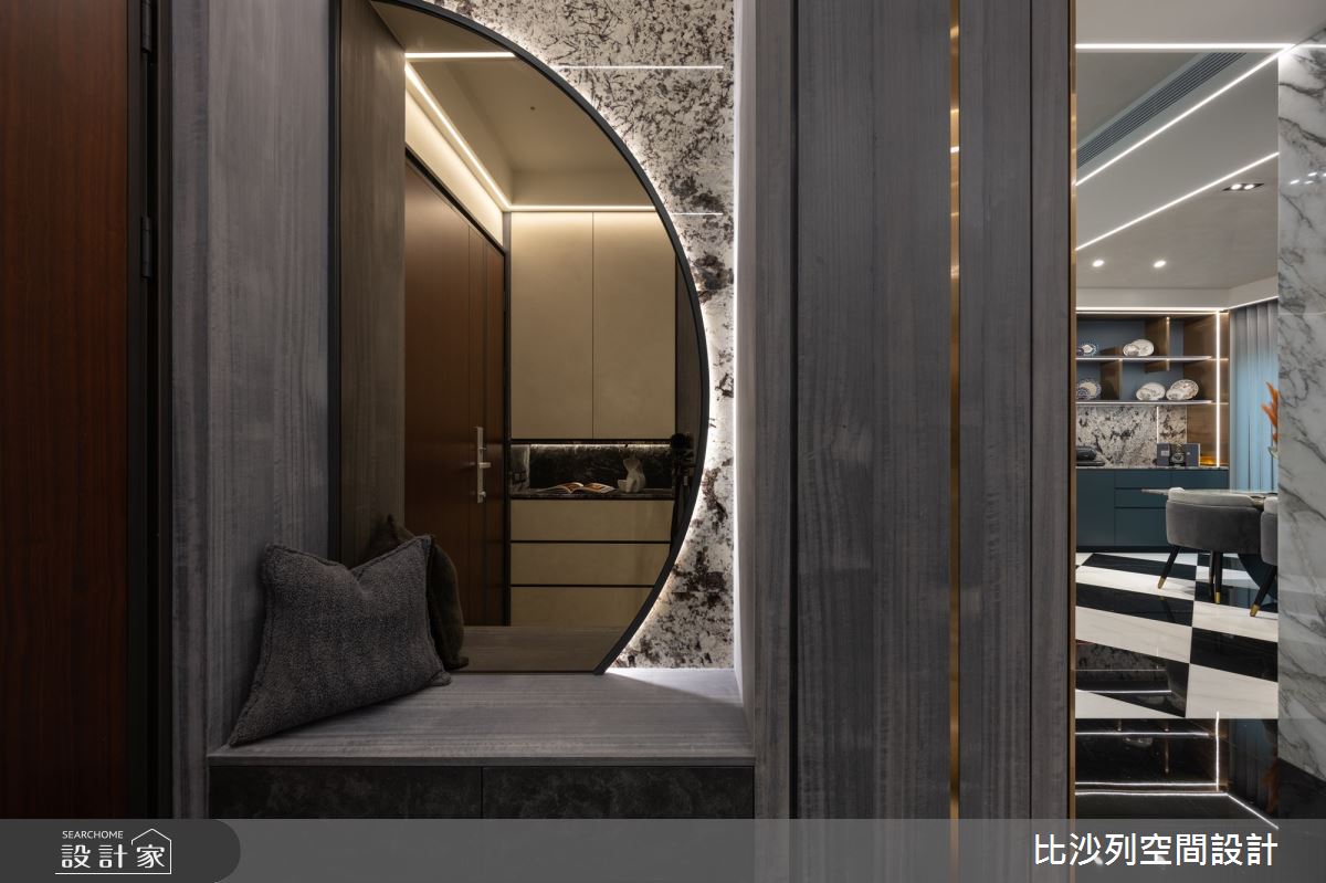 101坪毛胚屋＿奢華風玄關案例圖片＿比沙列空間設計＿比沙列_43之2