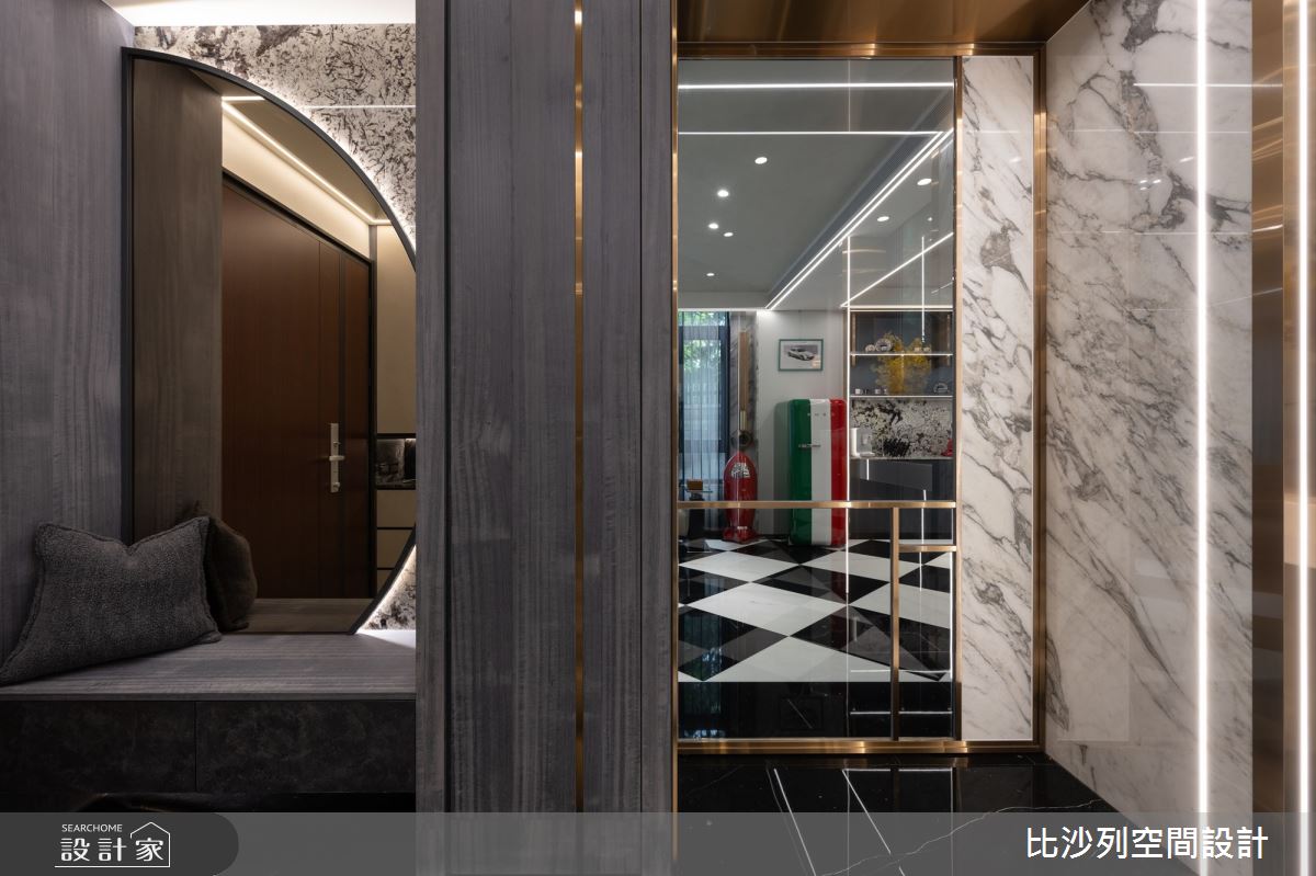 101坪毛胚屋＿奢華風玄關案例圖片＿比沙列空間設計＿比沙列_43之3