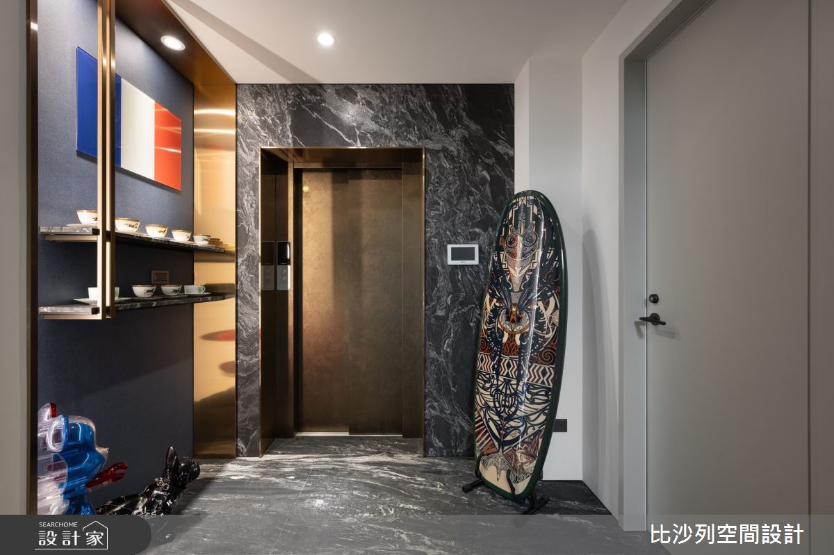 101坪毛胚屋＿奢華風玄關案例圖片＿比沙列空間設計＿比沙列_43之12