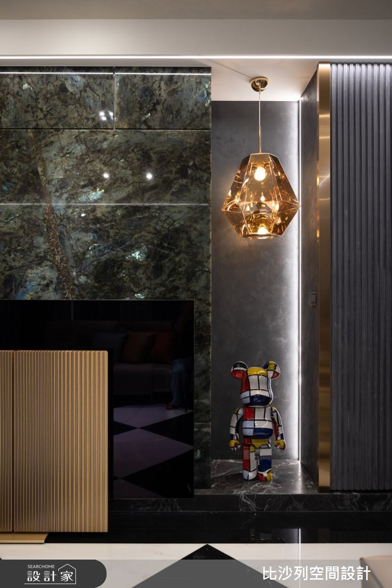 101坪毛胚屋＿奢華風客廳案例圖片＿比沙列空間設計＿比沙列_43之9