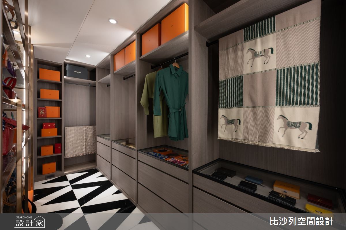 101坪毛胚屋＿奢華風更衣間案例圖片＿比沙列空間設計＿比沙列_43之17