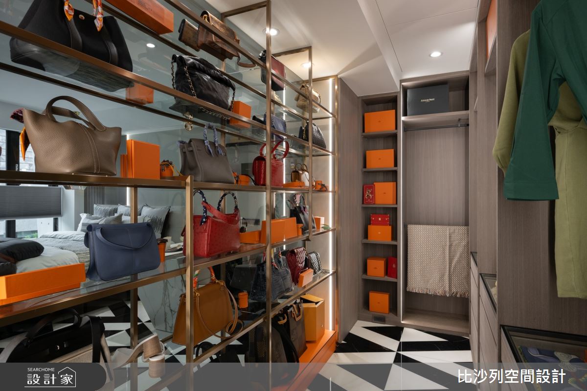 101坪毛胚屋＿奢華風更衣間案例圖片＿比沙列空間設計＿比沙列_43之19