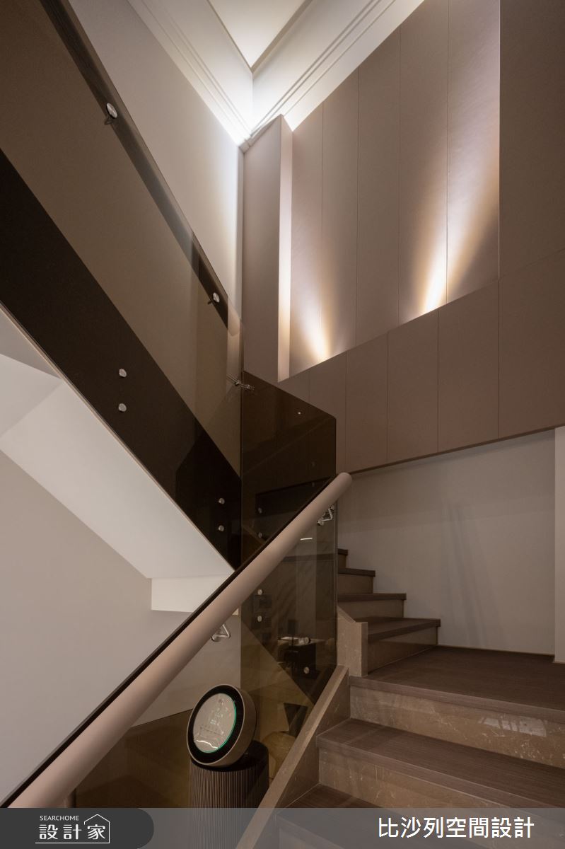 82坪中古屋(5~15年)＿現代風樓梯案例圖片＿比沙列空間設計＿比沙列_45之36