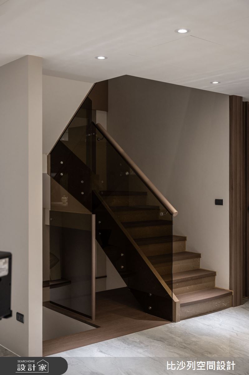 82坪中古屋(5~15年)＿現代風樓梯案例圖片＿比沙列空間設計＿比沙列_45之34