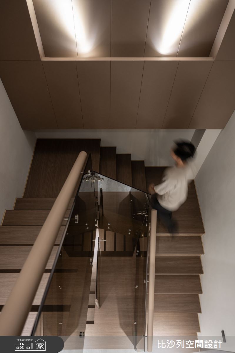 82坪中古屋(5~15年)＿現代風樓梯案例圖片＿比沙列空間設計＿比沙列_45之37