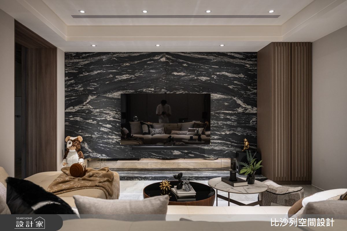 82坪中古屋(5~15年)＿現代風客廳案例圖片＿比沙列空間設計＿比沙列_45之6