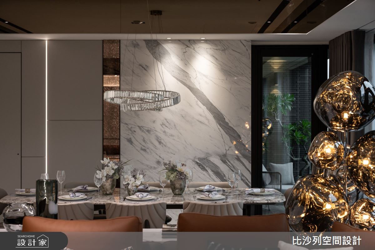 45坪毛胚屋＿現代奢華風餐廳案例圖片＿比沙列空間設計＿比沙列_46之8