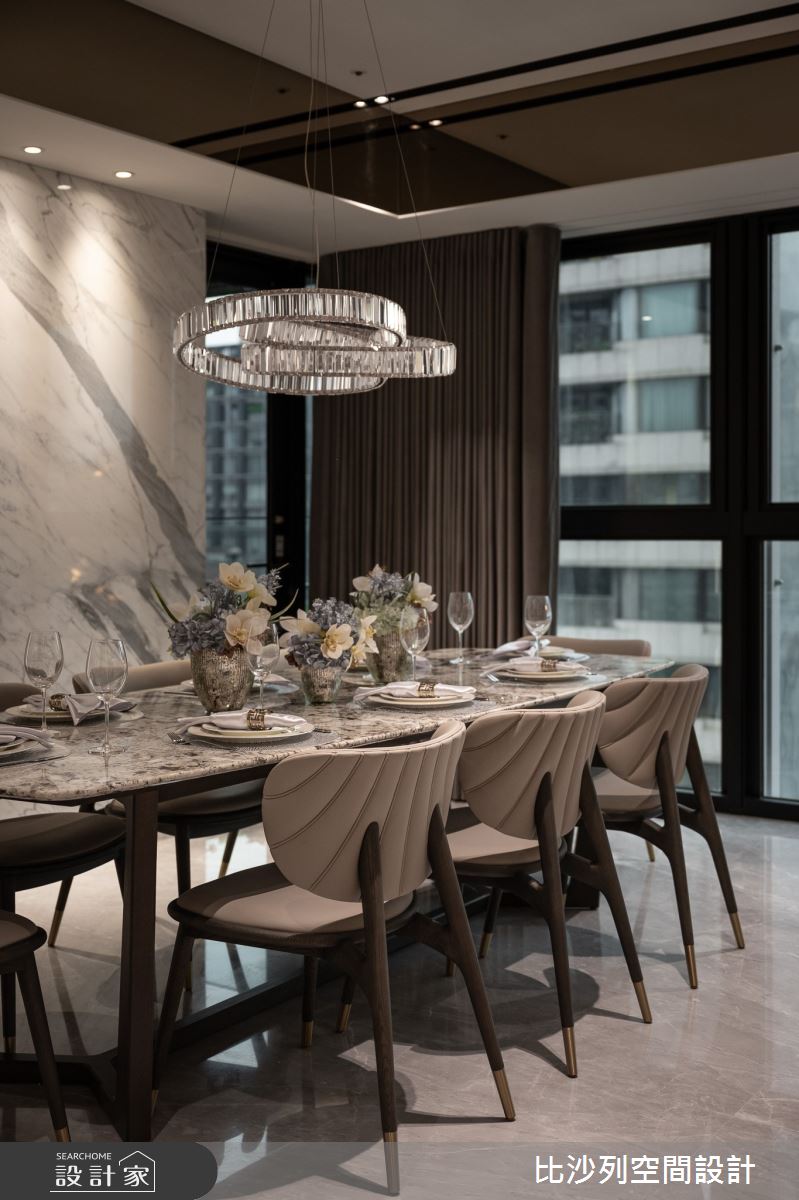 45坪毛胚屋＿現代奢華風餐廳案例圖片＿比沙列空間設計＿比沙列_46之10