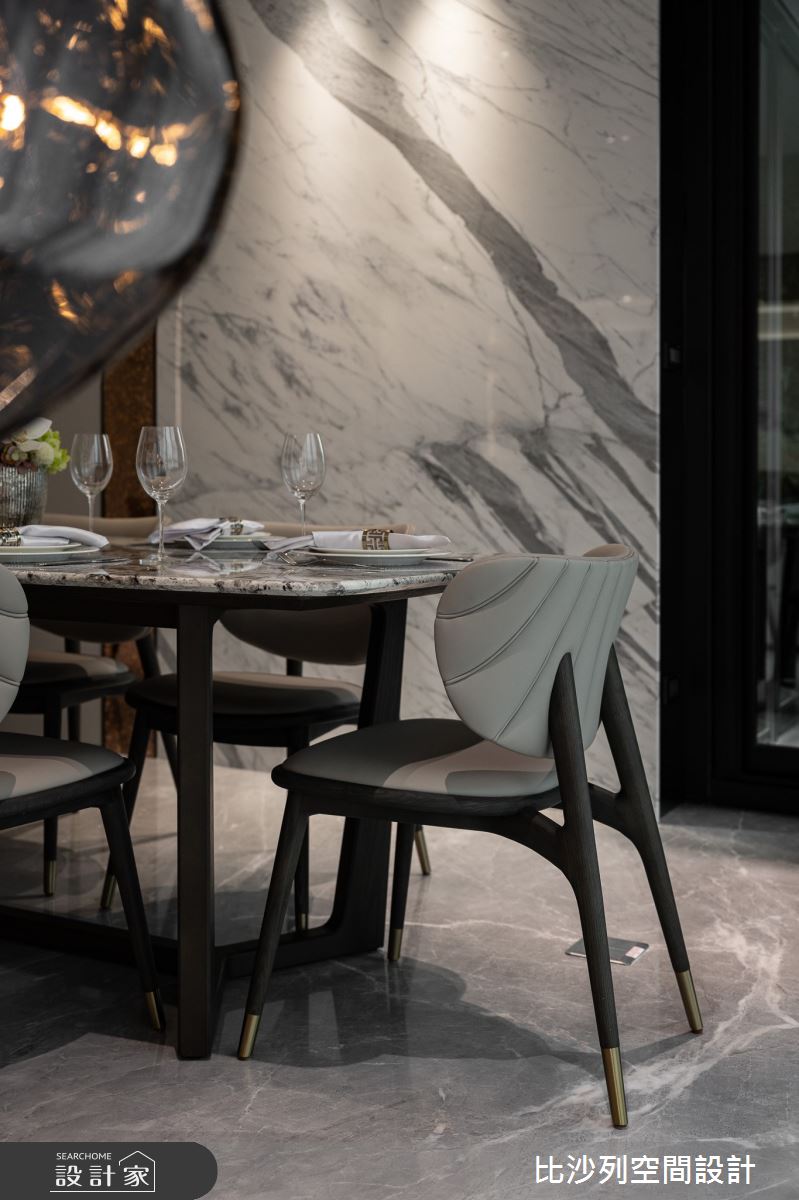 45坪毛胚屋＿現代奢華風餐廳案例圖片＿比沙列空間設計＿比沙列_46之11