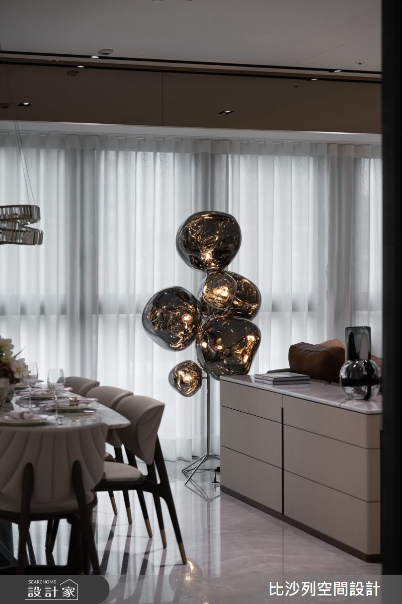 45坪毛胚屋＿現代奢華風餐廳案例圖片＿比沙列空間設計＿比沙列_46之12