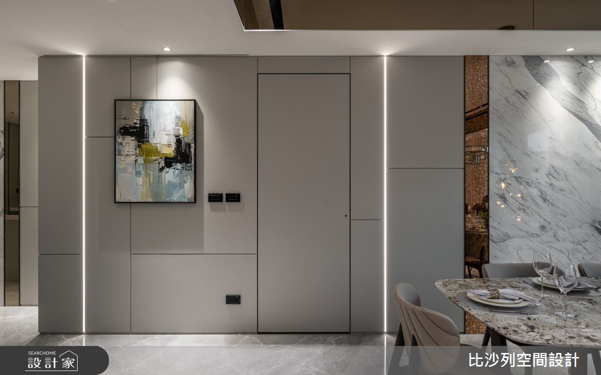45坪毛胚屋＿現代奢華風餐廳案例圖片＿比沙列空間設計＿比沙列_46之16