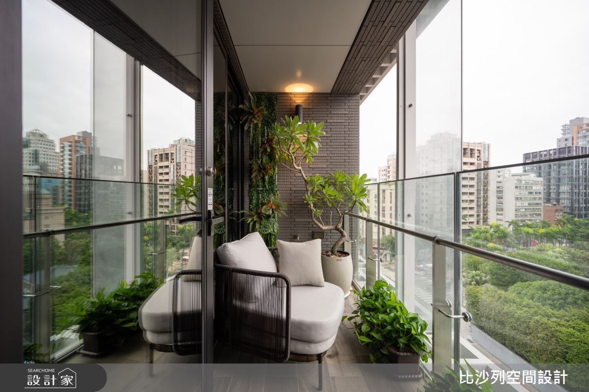 45坪毛胚屋＿現代奢華風陽台案例圖片＿比沙列空間設計＿比沙列_46之27