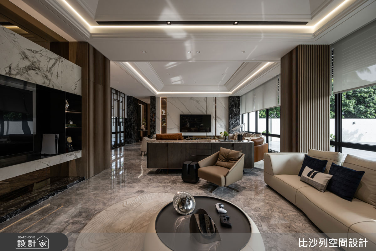 500坪＿現代風客廳案例圖片＿比沙列空間設計＿比沙列_47之7