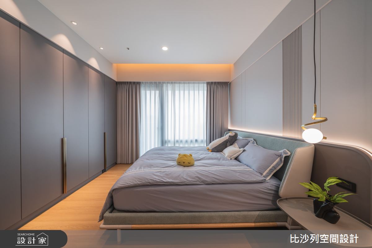 30坪新成屋(5年以下)＿現代風臥室案例圖片＿比沙列空間設計＿比沙列_48之29