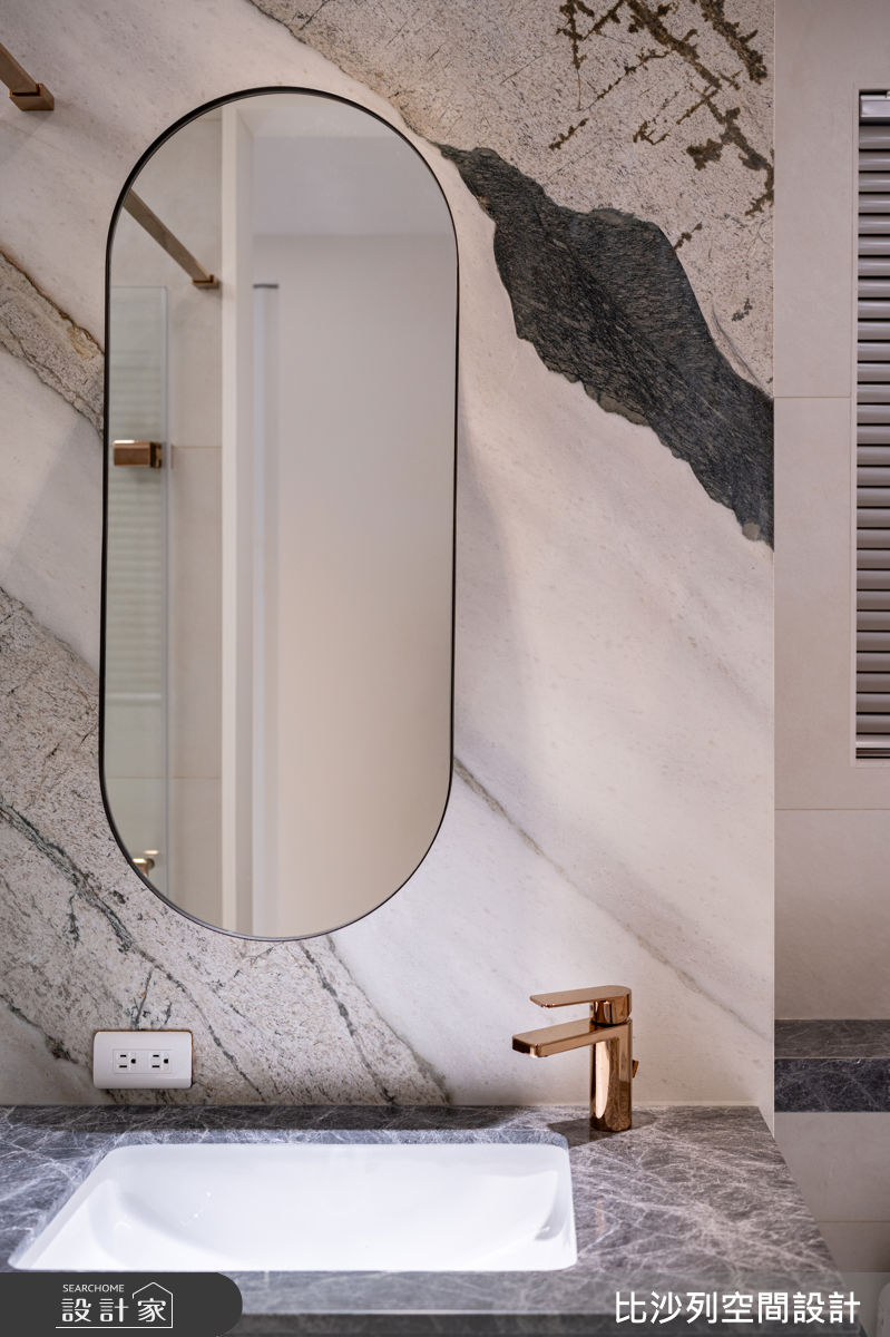 14坪新成屋(5年以下)＿現代風浴室案例圖片＿比沙列空間設計＿比沙列_51之17