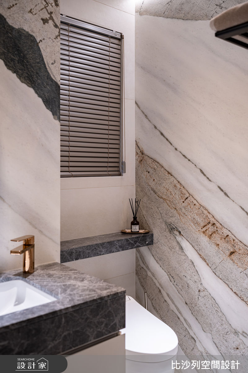 14坪新成屋(5年以下)＿現代風浴室案例圖片＿比沙列空間設計＿比沙列_51之18