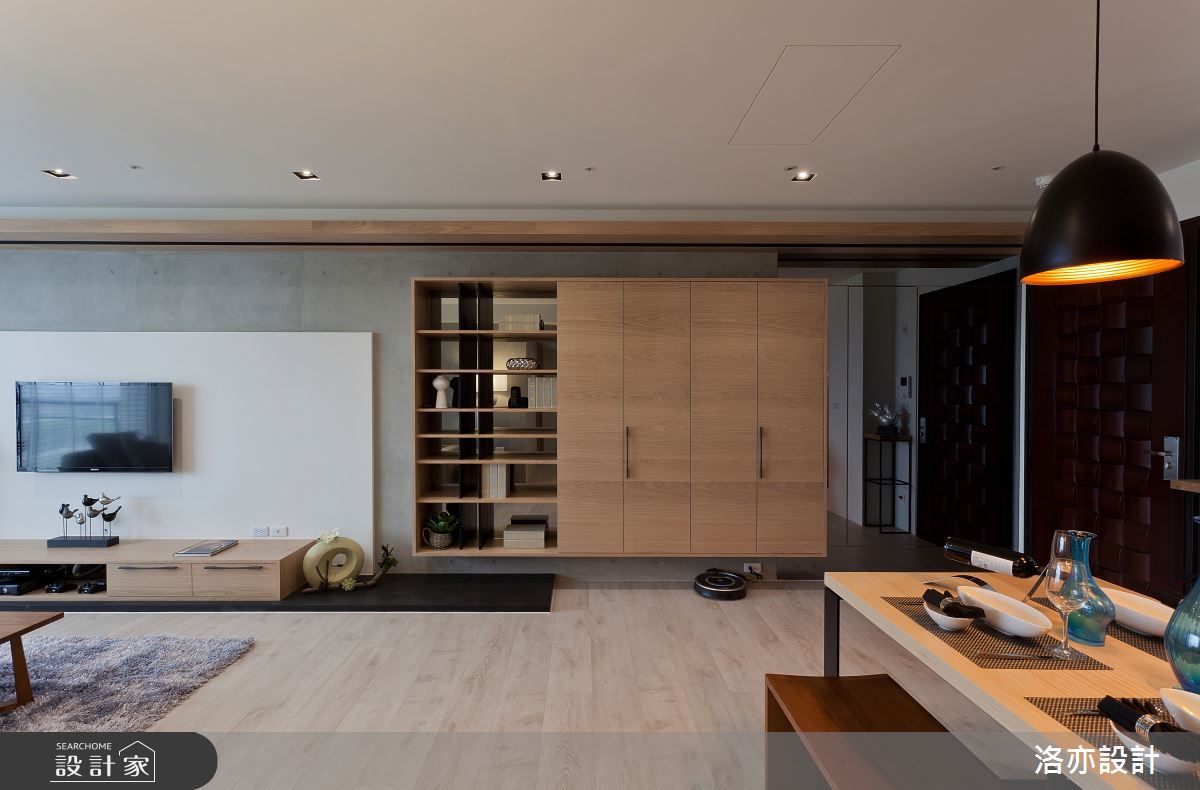 35坪新成屋(5年以下)＿北歐風客廳案例圖片＿洛亦設計 luò yì Interior Design＿洛亦_01之1