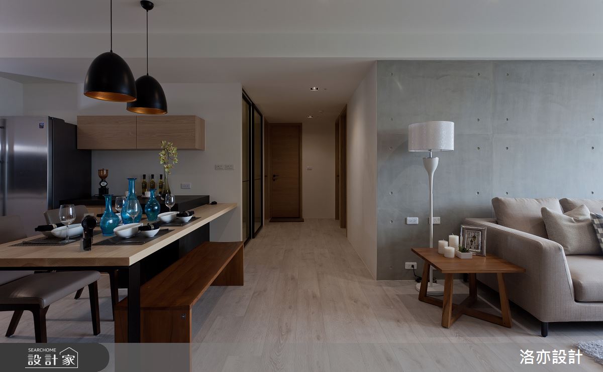 35坪新成屋(5年以下)＿北歐風餐廳案例圖片＿洛亦設計 luò yì Interior Design＿洛亦_01之4