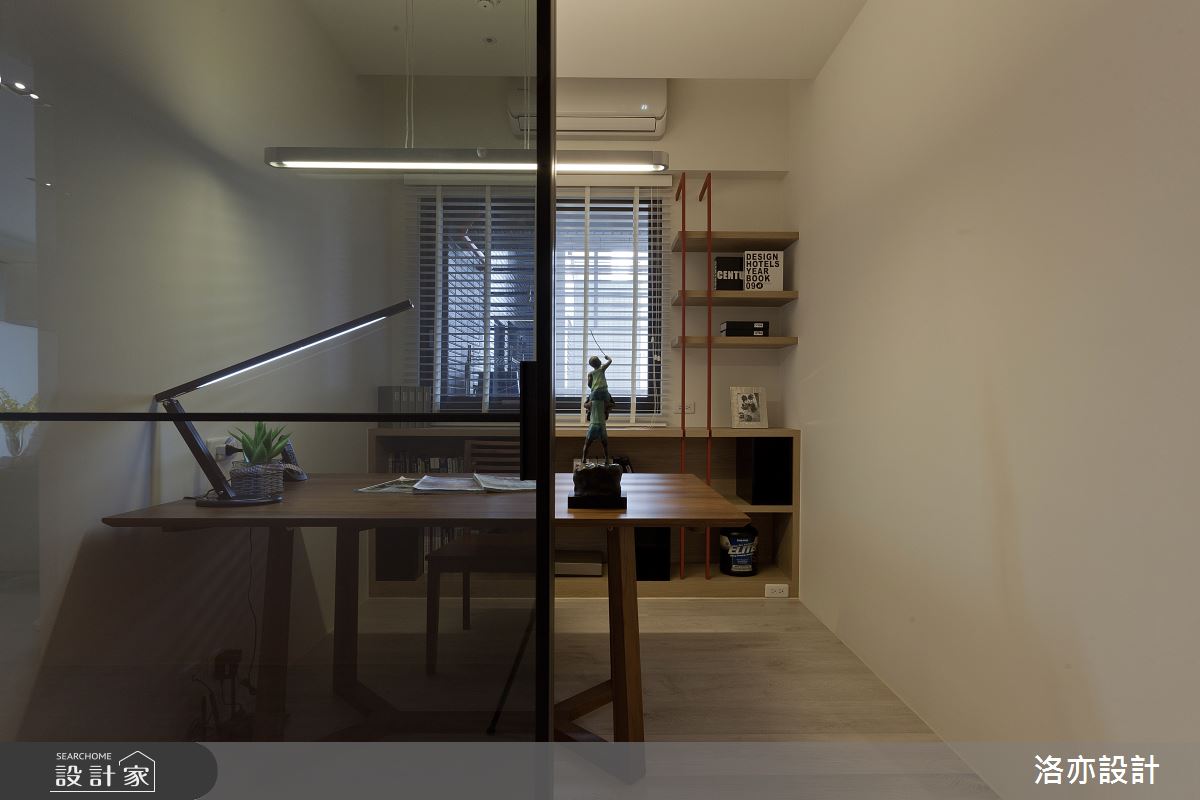 35坪新成屋(5年以下)＿北歐風書房案例圖片＿洛亦設計 luò yì Interior Design＿洛亦_01之8