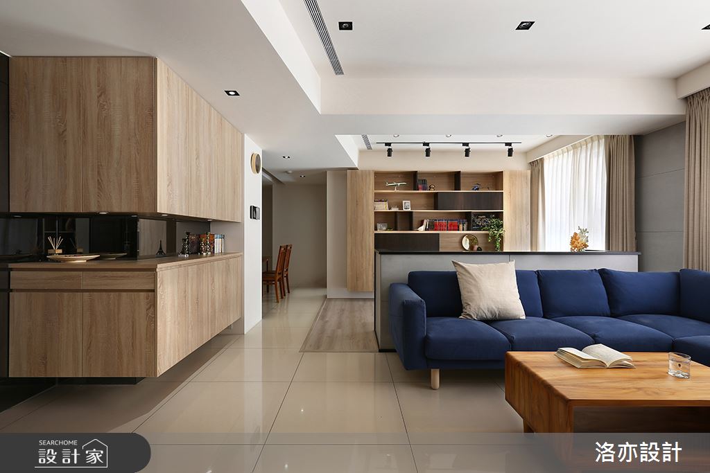 28坪新成屋(5年以下)＿混搭風客廳案例圖片＿洛亦設計 luò yì Interior Design＿洛亦_02之2